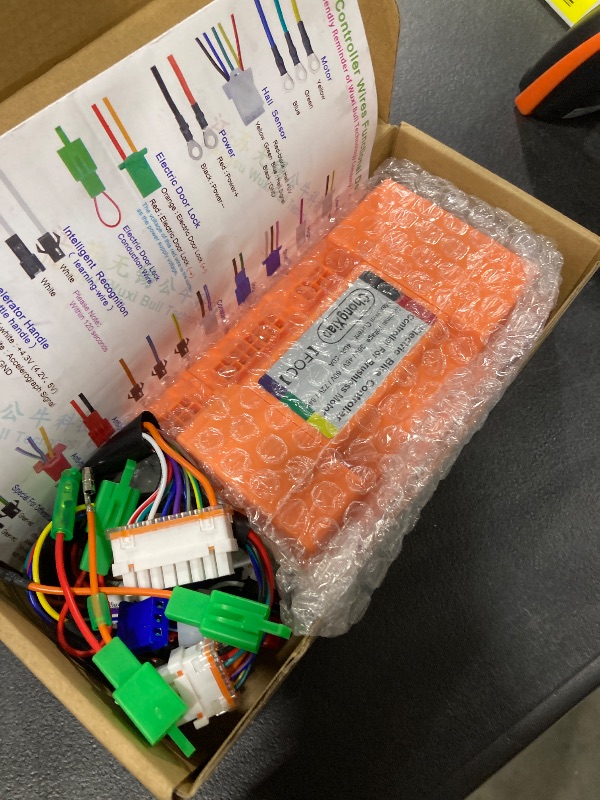 Photo 1 of ChongXiao Intelligent Brushless Sine Controller 36V 48V 60V 72V 84V 2000W Maximum Current 50A Aluminium Alloy E-Bike Brushless Motor Controller for Electric Bicycle Scooter