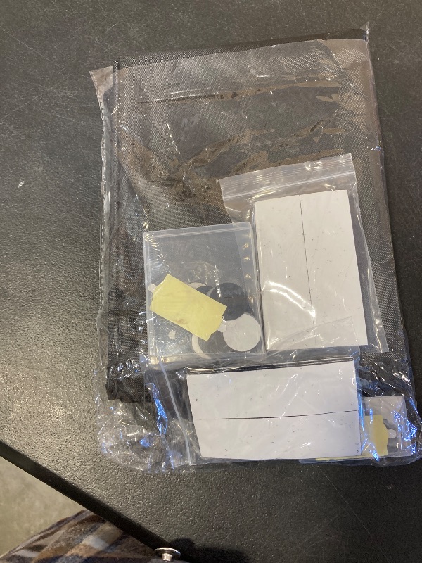 Photo 1 of 100% Blackout Window Cover No Drill Cuttable 57 * 79in Magnetic Black Out Windows Film Room Darkening Shades Traceless Removeable, 2 Pack