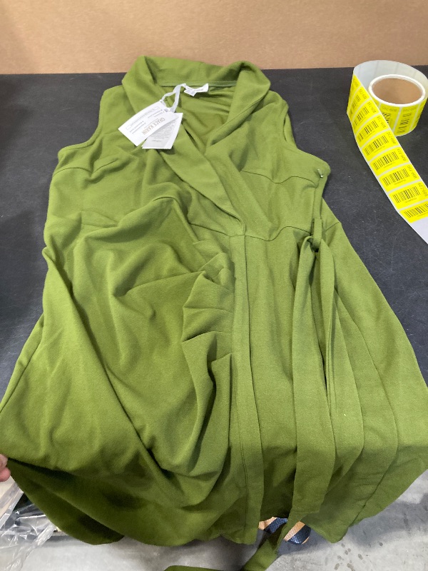 Photo 1 of 18-GRACE KARIN Women's Wear to Work Sleeveless Ruched Bodycon Office Pencil Midi Dresses with Belt