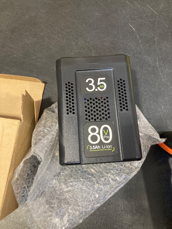 Photo 1 of ?3rd-Upgrade?3500mAh 80V Replace Battery for Greenworks PRO 80V Max Lithium lon Battery GBA80200 GBA80250 GBA80400 GBA80500 2901302 for Greenworks 80V Cordless Power Tool (Only for Greenworks)