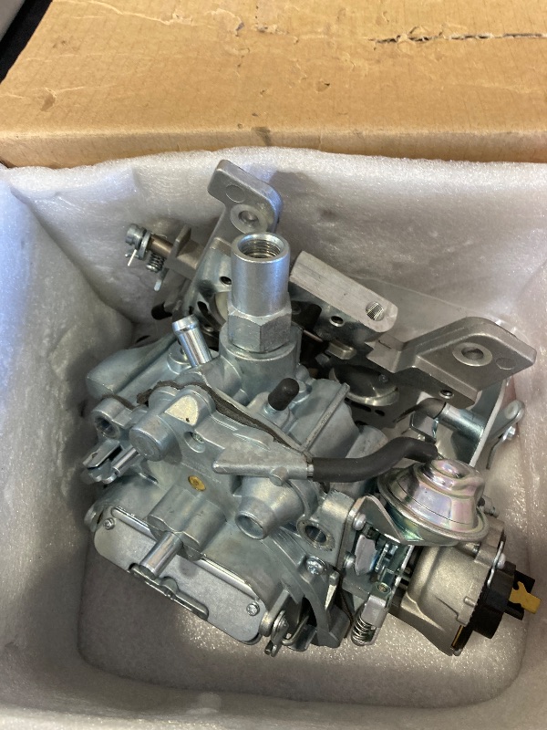 Photo 1 of A-Premium 2 Barrel - 138 Rochester Type - Carburetor Compatible with M2MC V6 Buick GMC GM Car Trucks 265 231 252, Mechanical Choke, Replace# LDH138, 138-CARB