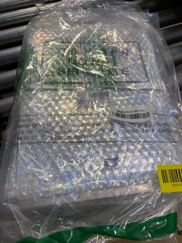 Photo 1 of Outus 30 Pieces Holographic Bubble Padded Mailer Holographic Bubble Mailers Padded Envelopes Self Sealing Cushion Envelopes for Mailing, Shipping and Packing