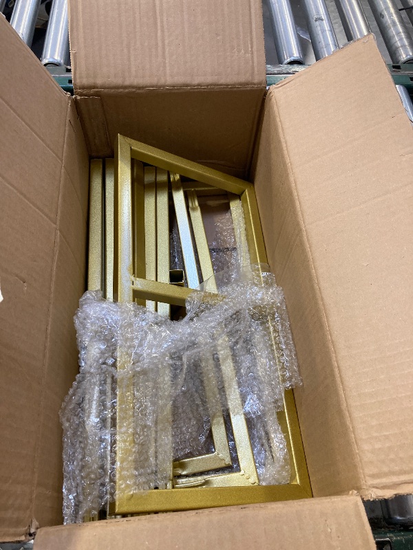 Photo 1 of WQU Over The Table Rod Stand with Clamps,47"-100"(3.9-8.2FT) Length,Gold Metal Adjustable Table Arch Stand for Multi Table Size,Square Table Arch for Wedding,Birthday Party,Christmas Decoration Supplies(Gold)