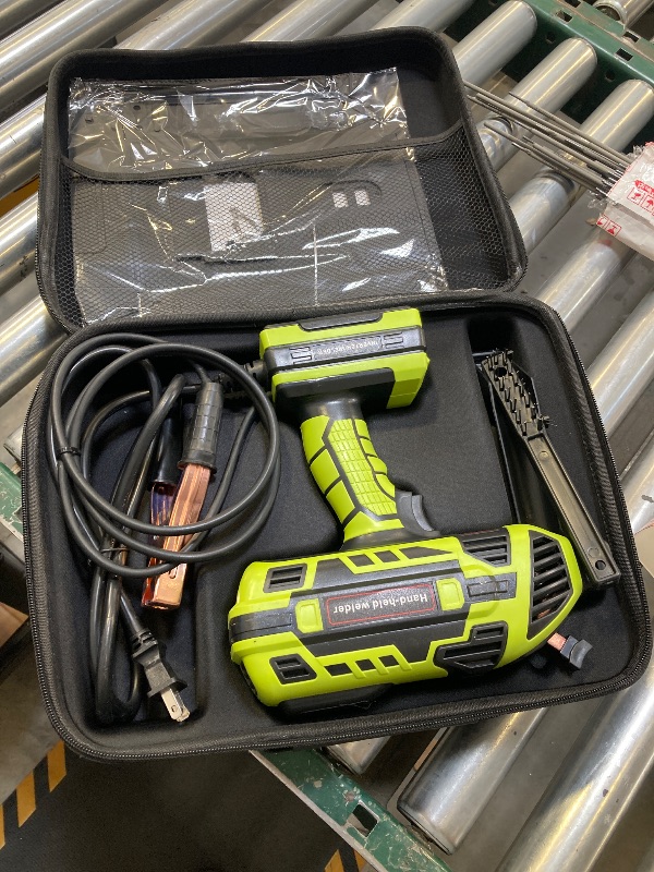 Photo 1 of Welding Machine,Portable ARC Welder Machine Gun,IGBT Standing Handheld Welding Machine, 6 variable current adjustment,suitable for 3/32"-1/8" Stick Welder,BTOBI 110V Welder Machine Kit	