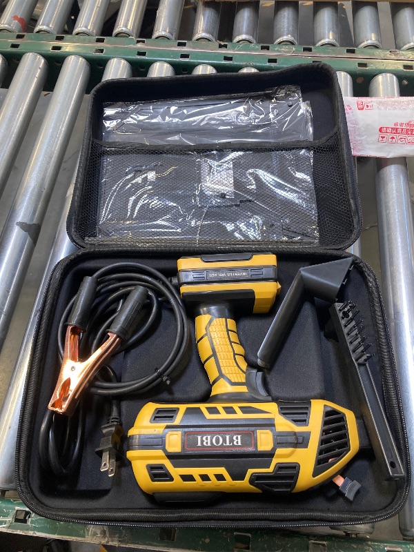 Photo 1 of Portable Welder Machine, 110V 20-120A ARC Welding Machine with IGBT Inverter, Hot Start & Anti-Stick, for 3/32" to 1/8" Rods, DIY Home Repair, Ideal Father's Day Gifts for Men, Dad, Husband (Yellow)