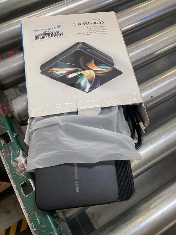 Photo 1 of for Samsung Galaxy Z Fold 7 6 5 4 Wireless Charger Station, 3 in 1 Foldable Wireless Charging Stand Fast Charging Dock for Galaxy Z Flip 7 6 5 4 / Galaxy S25/S25 Ultra/Galaxy Watch/Galaxy Buds