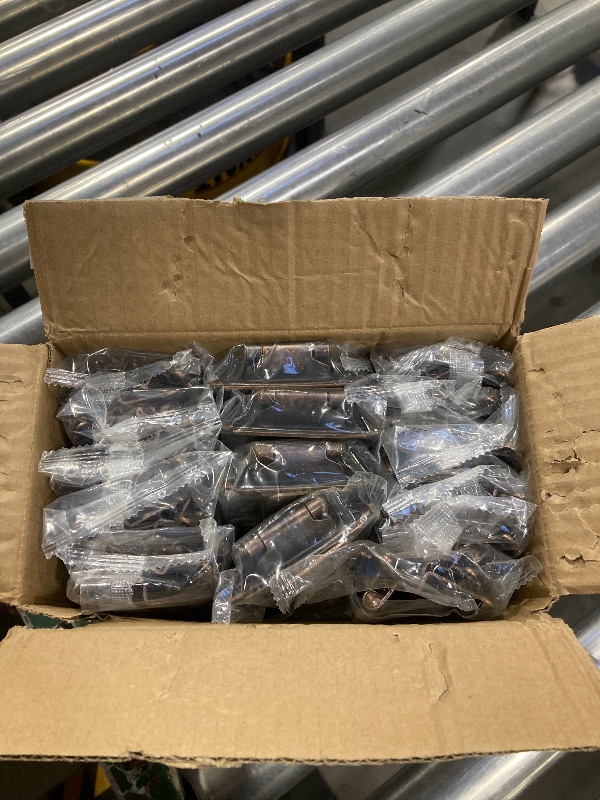 Photo 1 of 3/8" Inset Cabinet Doors Hinges Bronze,(30 Pairs-60 Pack) Self Closing Oil Rubbed Bronze Hinges for Bathroom Furniture Cupboard, Kitchen Cabinet Door Hinges Hardware