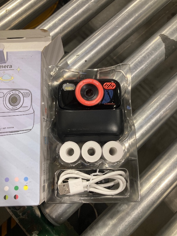 Photo 1 of Kids Instant Digital Cameras for Boys and Girls, 1080P HD Dual-Lens Selfie Digital Camera with Print Paper & 32G Card, Christmas Birthday Gifts Toys for Toddler and Teenagers Age 3-16 Years Old