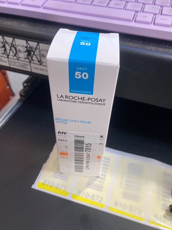 Photo 1 of La Roche-Posay Anthelios AOX Daily Antioxidant Serum with SPF, Face Moisturizer with Sunscreen and Vitamin C & E, Oil Free Face Sunscreen for Sensitive Skin, Moisturizing Sun Protection