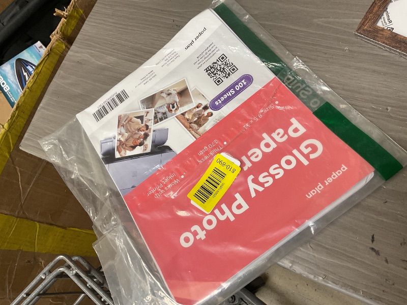 Photo 1 of Glossy Photo Paper For Printer 8.5 x 11" - (10 Sheets) - Works with Inkjet Printer, Easy to Use, Premium Picture Paper
