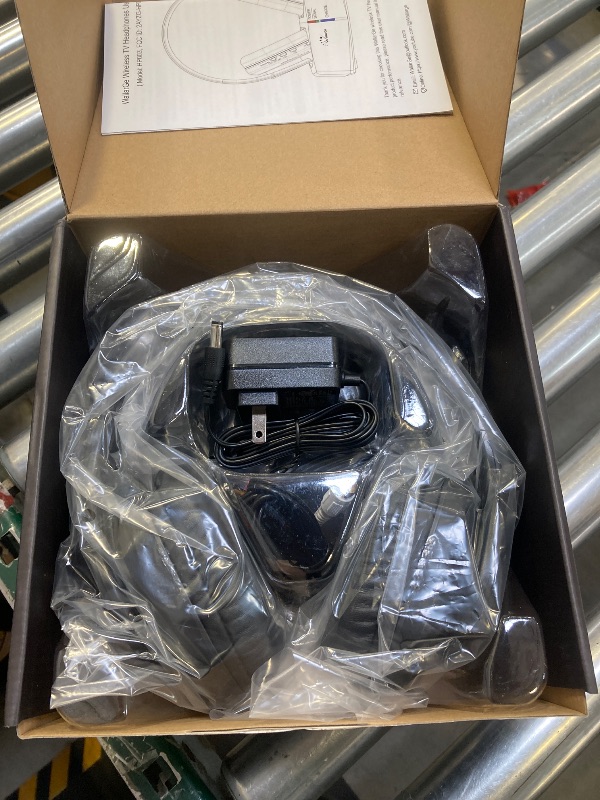 Photo 1 of WallarGe Wireless Headphones for TV Watching, Easy Setup and Comfortable Bluetooth Headphones with RF Transmitter Charging Dock, 100 Ft Wireless Range, Rechargeable 25 Hours Play and No Audio Delay
