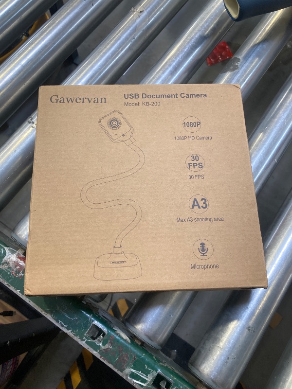 Photo 1 of Document Camera for Teachers and Classroom, Gawervan USB Webcam/Doc Camera Built-in Mic— Mac OS, Windows, Chromebook Compatible for Live Demo, Web Conferencing, Distance Learning, Remote Teaching