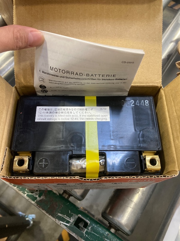 Photo 1 of Honda CB900F (919) Battery (2002-2006)