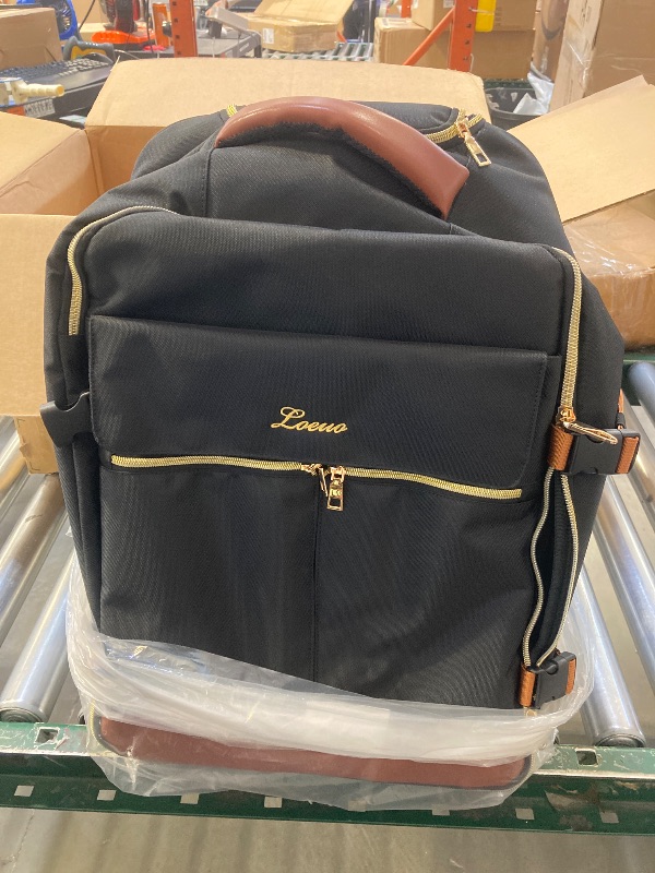 Photo 1 of Rolling Backpack with Wheels, Carry On Luggage for Women Men