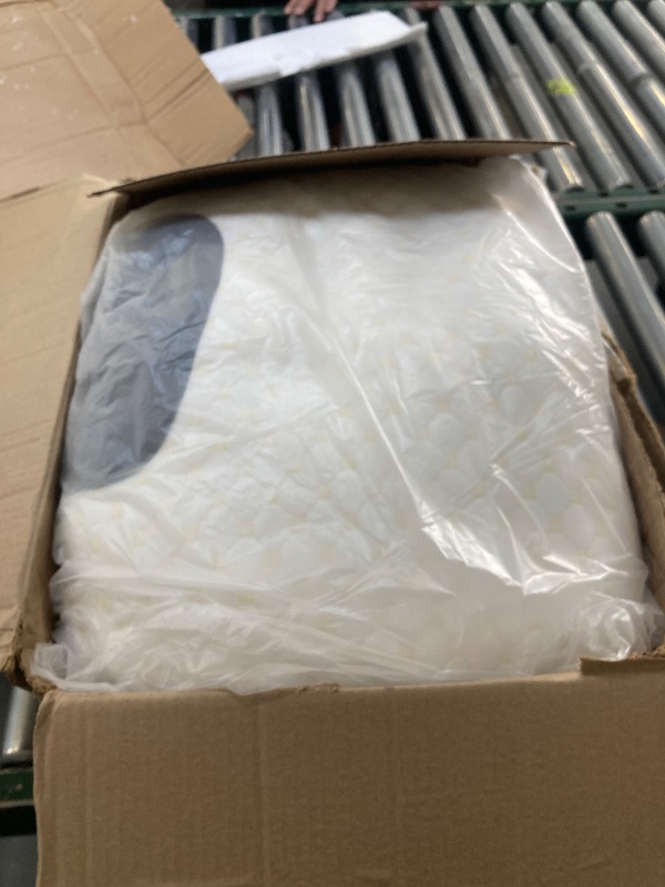 Photo 1 of 3D SPA Massage Pillow Partition to Help Sleep and Protect The Neck Pillows Knitted Cotton Pillow Bedding (2pcs Honeycomb Shape)