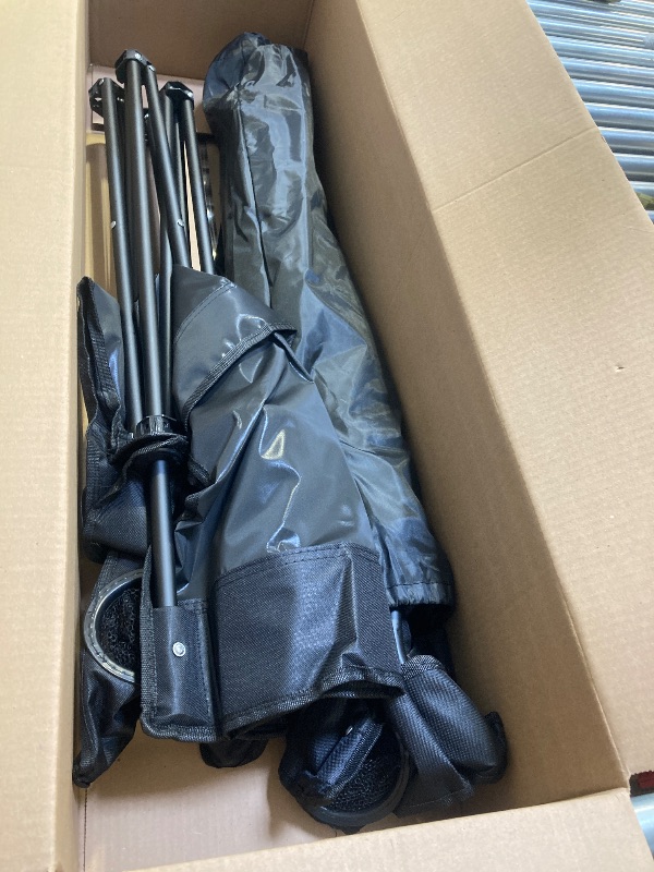 Photo 1 of 2 Pack Portable Camping Chairs Folding Lawn Chair Outdoor Lightweight Beach Chair with Cup Holder & Carry Bag for Outside Sports, Fishing, Hiking, Travel, Picnic, Backyard (Black-Dark)