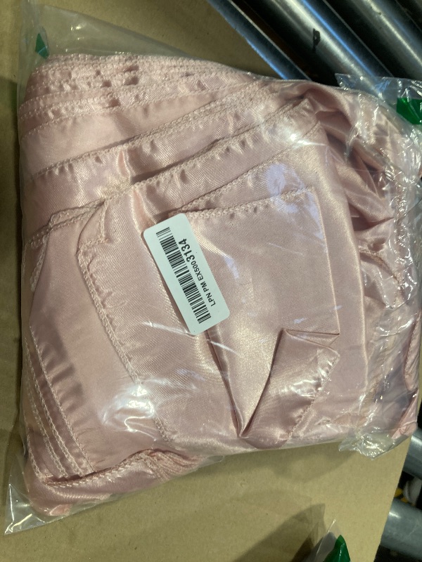 Photo 1 of 50 PCS Satin Chair Sashes Bows Decorative Universal Chair Cover Chair Ribbon Ties Back Sash for Wedding Birthday Party Ceremony Reception Banquet Event Restaurant Kitchen Decor(7x108 inch,Rose Gold)