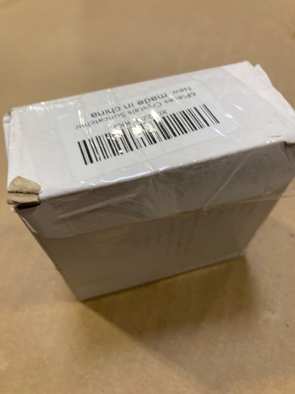 Photo 1 of 6Pieces Colorful Crystals Suncatcher Hanging Sun Catcher with Chain Pendant Ornament Crystal Balls for Window Home Garden Christmas Day Party Wedding Decoration