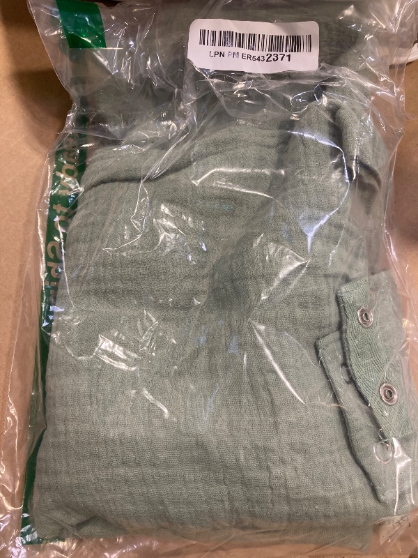 Photo 1 of 100% Muslin Cotton Car Seat Cover Baby, Carseat Canopy Cover, Universal Fit Stroller Covers for Boys and Girls (Roman Green)