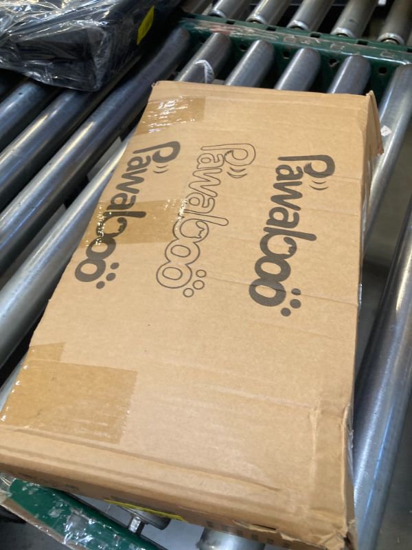 Photo 1 of ***MISSING POLES*** Pawaboo Small Animal Playpen, Pet Cage Tent with Breathable Mesh Wall and Bottom, Foldable Small Pet Enclosure for Puppy Kitten Rabbit Chicken Hamster Guinea Pig Indoor Outdoor Fence, Black