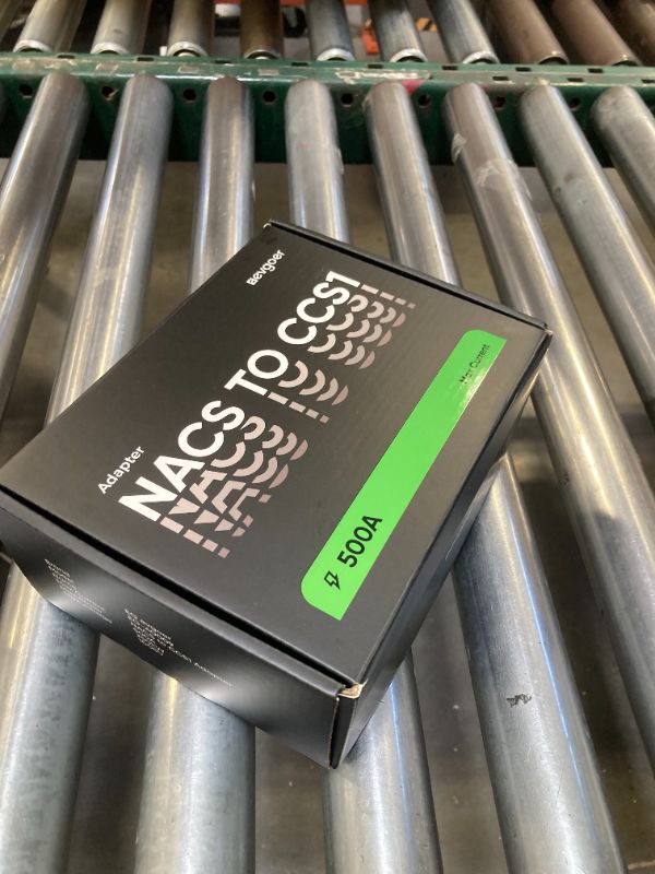 Photo 1 of EG evgoer NACS to CCS Electric Vehicle Adapter, Max 500A 1000V Fast NACS DC Adapter Compatible with Tesla Supercharger V3/V4 [Check with Your Automaker for Compatibility]