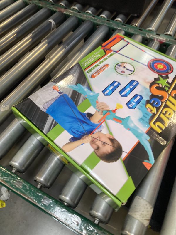 Photo 1 of 2 Pack Bow and Arrow Set for Kids, Light Up Archery Set with 14 Suction Cup Arrows, Archery Targets Outdoor Games for Kids Ages 4-8 8-12, Birthday Gifts Toys for 5 6 7 8 9 10 11 12 Year Old Boys Girls