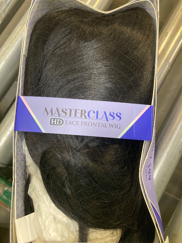 Photo 1 of -N-Go Masterclass Glueless 13X5 Pre-Plucked Hd Lace Front Wig - Royal (1B OFFBLACK)