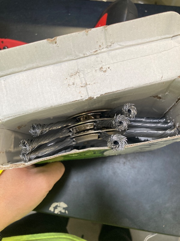 Photo 1 of 3PC Steel Wire Grass Trimmer Head,2025 New Wire Weed Trimmer,Trimming Head for Weed Eater, Steel Cord Brush Cutter Trimmer Replacement with Most Lawn Mower