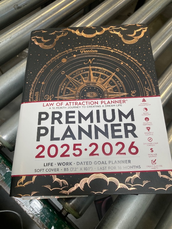 Photo 1 of 2025-2026 Planner Weekly and Monthly | 16-Month Life Planner to Increase Focus & Productivity | Reduce Overwhelm & Achieve Your Biggest Goals | Include Gift Box & Stickers | Sep 2025-Dec 2026