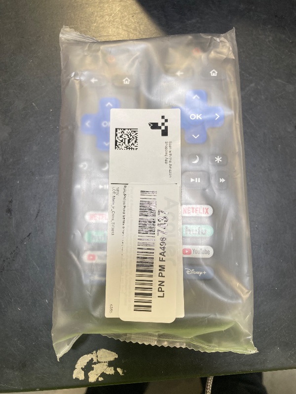 Photo 1 of (Pack of 2) Replacement Remote Control Only for Roku TV, Compatible for TCL Roku/Hisense Roku/Onn Roku/Sharp Roku/Element Roku/Westinghouse Roku/Philips Roku Smart TVs (Not for Roku Stick and Box)