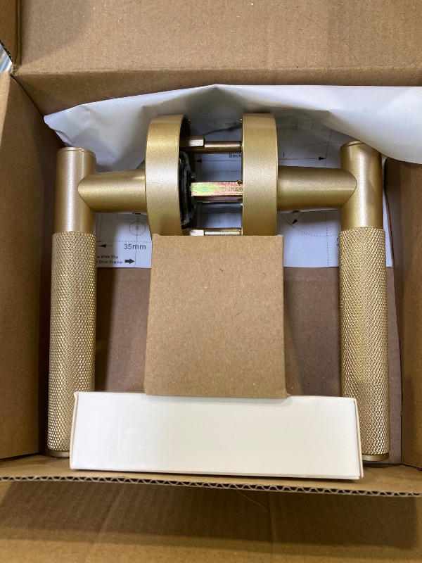 Photo 1 of 4 pack gold replacement handles for door. home and office use. replacement handles.