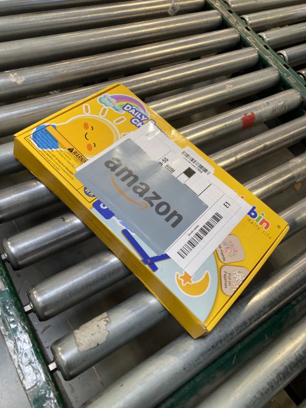 Photo 1 of AINBIN Morning Routine Chart for Toddlers, Visual Schedule Chore Chart Night to Do List with 5 Tap Lights & 9 Activity Cards Planning, Wooden Schedule Board for Kids, Preschoolers, Autism, ADHD Tools