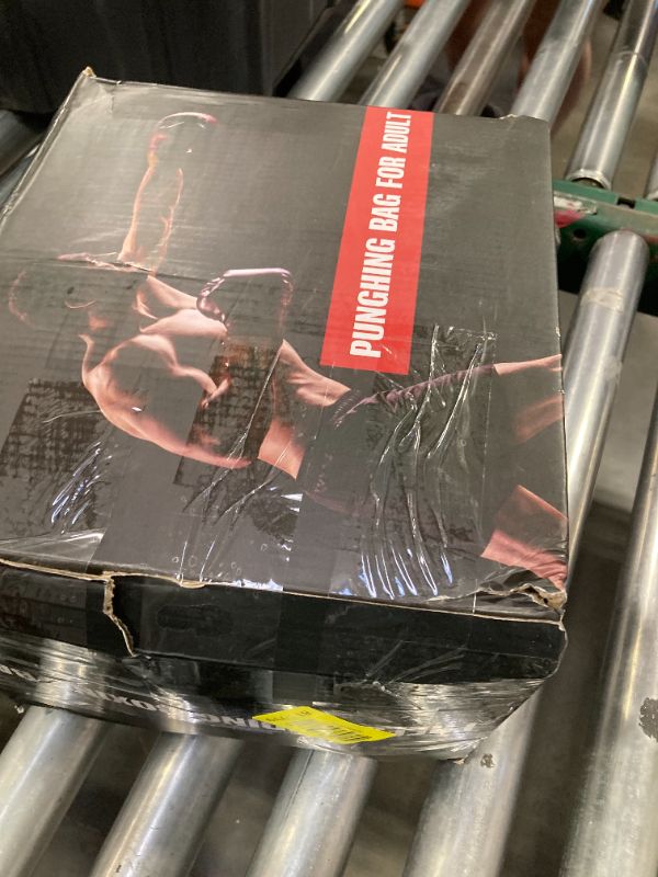 Photo 1 of Heavy Punching Bag with Stand Adults Teens,70" Freestanding Boxing Bags Kicking Bag Heavy Bag with Boxing Gloves and Electric Air Pump, Kickboxing Training Equipment Bags Thai Fitness Karate