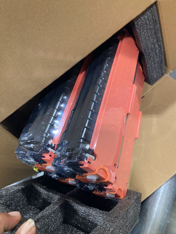 Photo 1 of 410A Toner Cartridges Replacement Pro M452 MFP M377 M477 (with Chip) for HP 410A 410X Toner Works for Pro MFP M477fnw,Pro MFP M477fdw M477fdn,Pro MFP M452nw M452dn M452dw M377dw Printer(4-Pack)