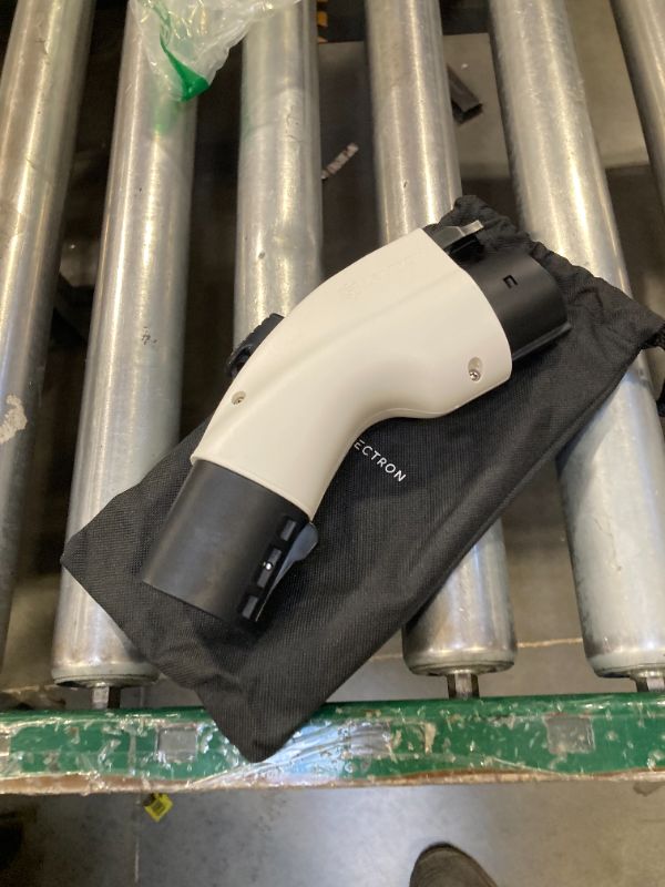 Photo 1 of [Only for J1772 EVs ] Lectron - Tesla to J1772 Charging Adapter, Max 48A & 250V - Compatible with Tesla High Powered Connectors, Destination Chargers, and Mobile Connectors (White)