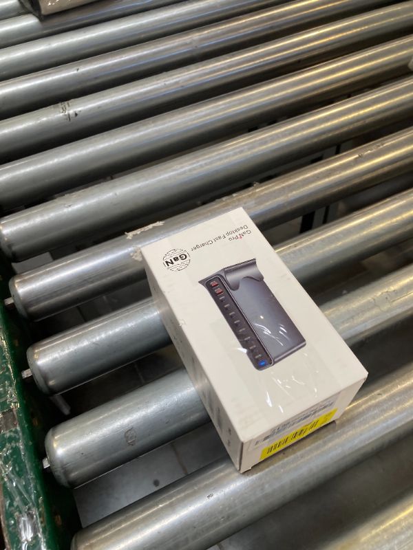 Photo 1 of 800W GaN3 10-Port USB-C Charging Station - Fast Charger for Laptops, Tablets, Smartphones, and More (Black)