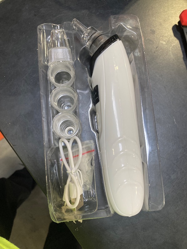 Photo 1 of 2025 Blackhead Remover Pore Vacuum,Facial Pore Cleaner-5 Suction Power,5 Probes,USB Rechargeable Blackhead Vacuum Kit Electric Acne Extractor Tool for Adult