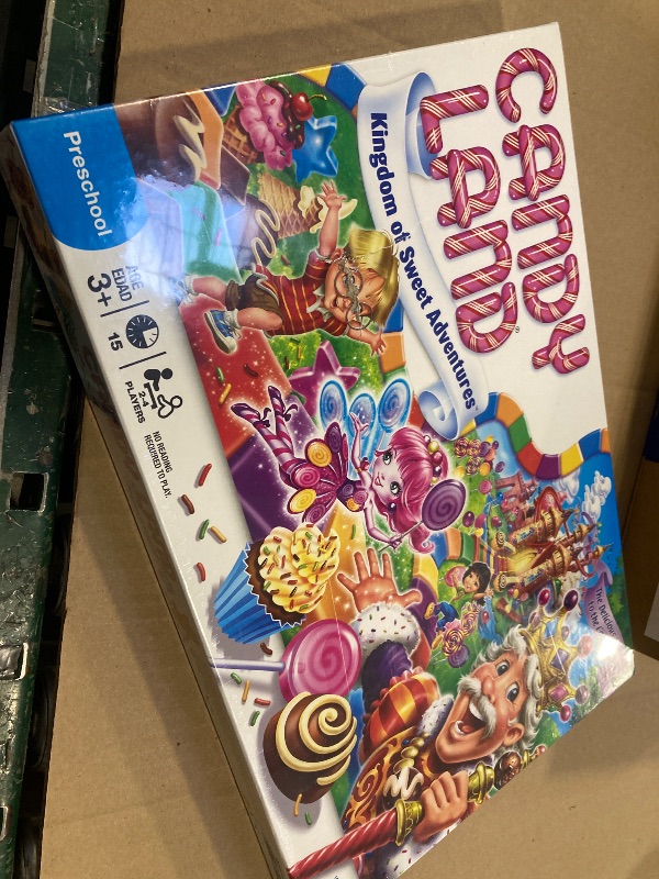 Photo 1 of Hasbro Gaming Candy Land Kingdom of Sweet Adventures Board Game for Kids, for Boys & Girls, 3+