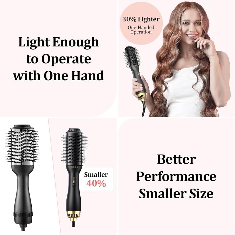 Photo 1 of ANGILALA Mini Hair Dryer Brush