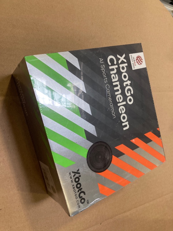 Photo 1 of XbotGo Chameleon AI Auto Sports Action Camera - 4K 60FPS Soccer Camera and Basketball Tracking Camera for Team Sports, Live Streaming, No Subscription, Works with iOS & Android (Lava Graphite)