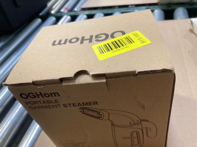 Photo 1 of OGHom Steamer for Clothes, Handheld Clothing Steamer for Garment, 240ml Big Capacity 700W Portable Travel Steam Iron (Blue)