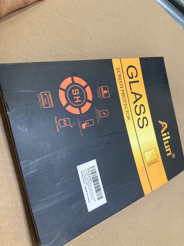 Photo 1 of Ailun Screen Protector for iPad 11th A16 2025 [11 Inch] / 10th Generation 2022 [10.9 Inch], Tempered Glass [Face ID & Apple Pencil Compatible] Ultra Sensitive Case Friendly [2 Pack]