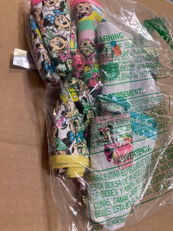 Photo 1 of 6pcs only   Minnie Mouse Underwear with Multiple Print and Silhouette Options in Sizes 2/3T -  