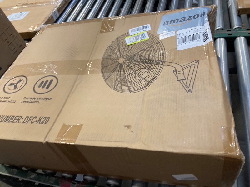 Photo 1 of 24 Inch 9500 CFM Waterproof Wall Fan Pro Series - Outdoor High Velocity Wall Mount Fan with Enclosed Motor for Residential, Warehouse, Patio, Shop, Garage, Barn UL Safety Listed
