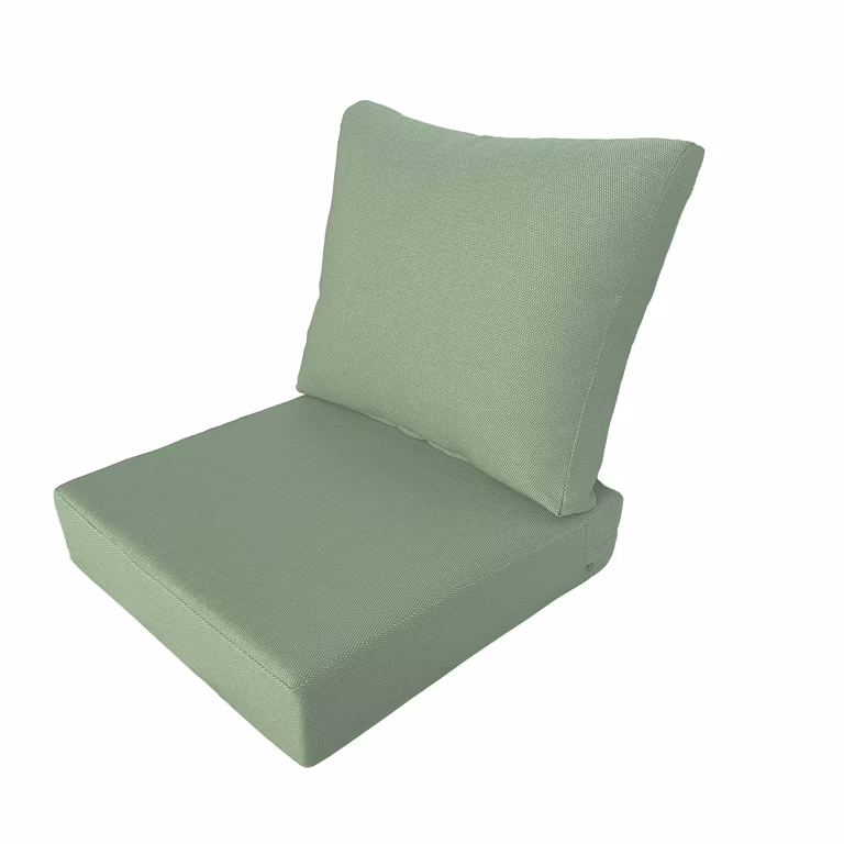 Photo 1 of 6" Thick Outdoor Chair Cushions - 22" x 24" Patio Furniture Cushions with Water Resistant & Removable Cover, 28D High Density Sponge Patio Cushion for Outdoor Furniture Couch olive green