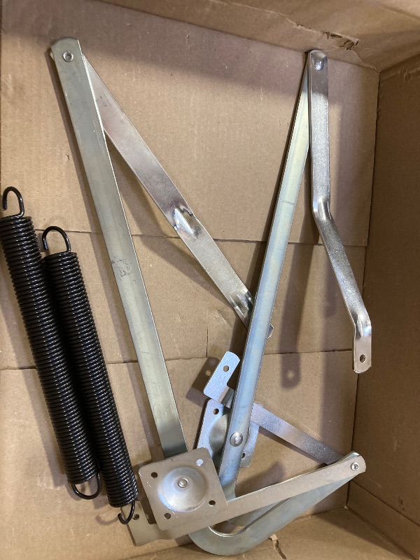 Photo 1 of 55-2 Attic Ladder Hinge Arms with Springs,Compatible with Werner Mk5, WU2210, W2208, W2210, Suitable for Werner Attic Ladders Manufactured After 2010, Heavy Duty Thick Galvanized Material
