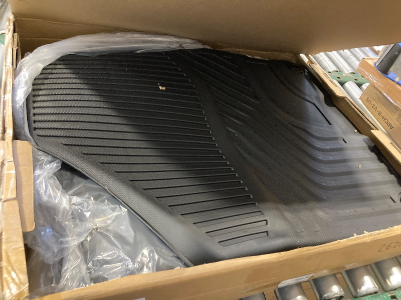 Photo 1 of Rongtaod Floor Mats Compatible with 2016-2022 Honda Pilot 8 Seats Trunk Mat Cargo Mat Cargo Liner Back Seat Cover Protector (No Elite Model) Pilot Accessories (Trunk Mat with Backrest Mat+Floor Mats)
