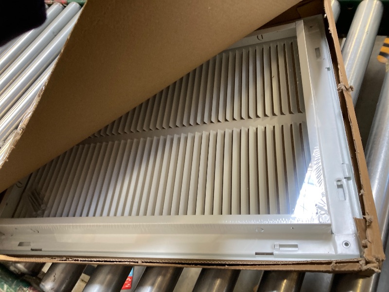 Photo 1 of 14x20 Return Air Grille [Duct Opening Size] Return Vent Cover for Wall or Ceiling,Steel Return Air Grill Removable Face/Door for 1 inch Filters(14"W x 20"H [Duct Opening])
