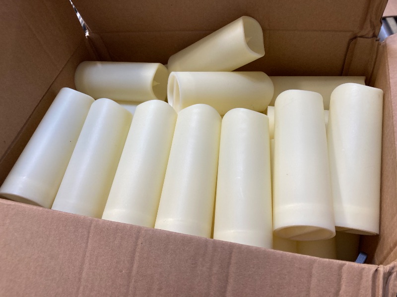 Photo 1 of  flameless LED pillar candles.