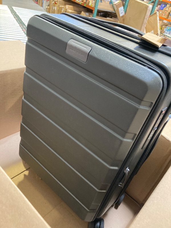 Photo 1 of 21in Luggage Suitcase With Wheels Aluminum Frame Hard Suitcase With TSA Lock